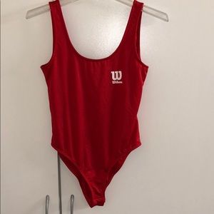 Wilson dri-fit bodysuit